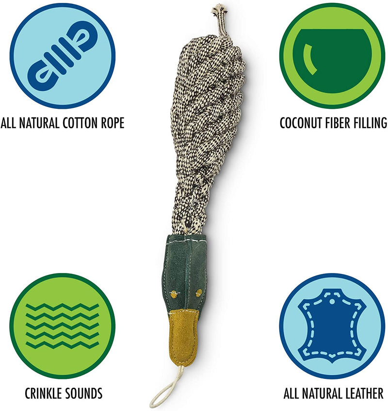 BOTTLE BIRD - NATURAL ROPE TOY