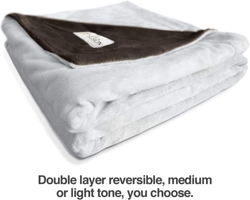 Microplush Pet Blanket (S, Brown - 31 x 27")