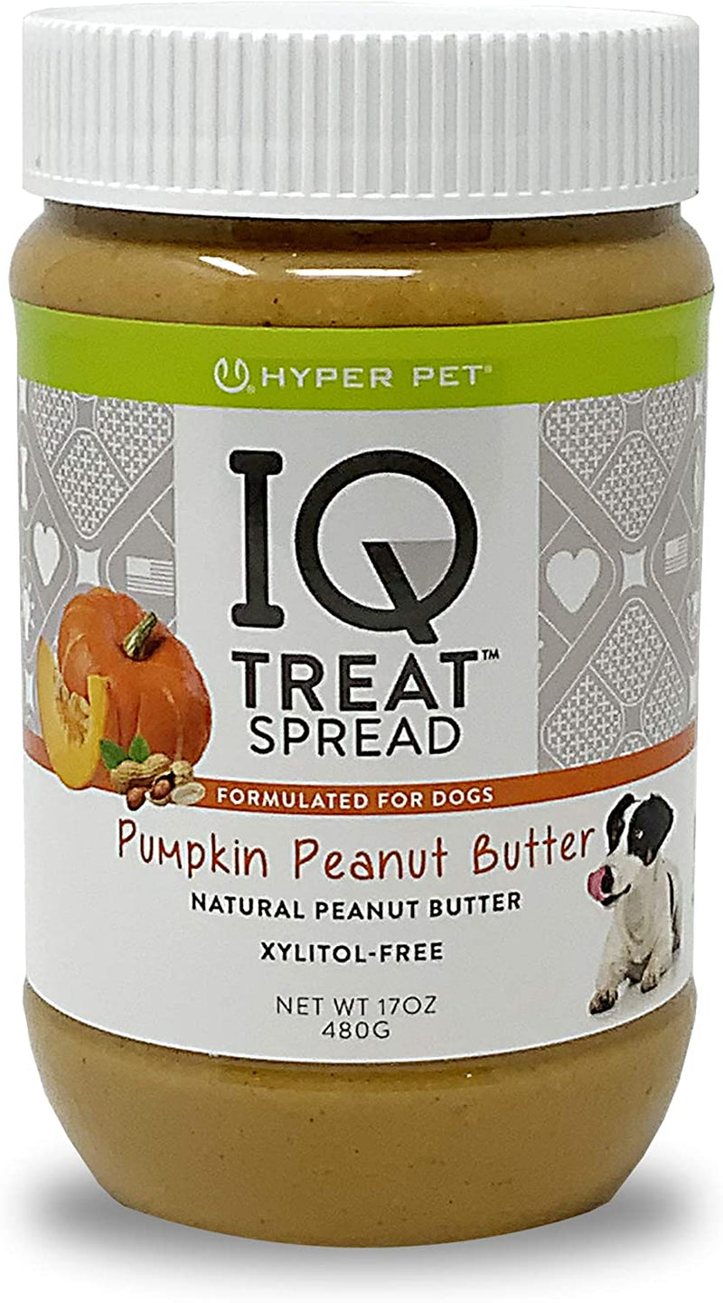 Hyper Pet IQ Treat Spread Dog Peanut Butter