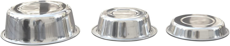 Brushed Stainless Steel Bowl (Short - 24 oz)